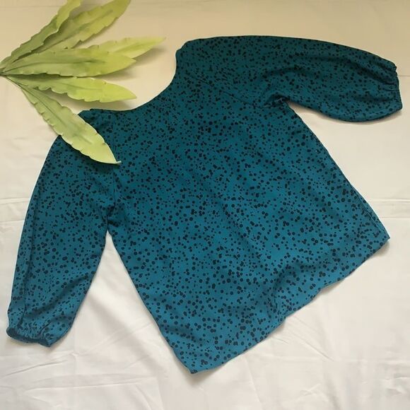 𝅺⭐️ADRIENNE Vitaddini 3/4 Polka Dot Blouse⭐️ - Picture 8 of 14